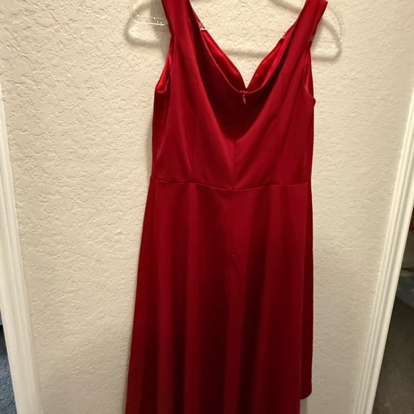 Dress Tells Elegant Red Sleeveless Dress Size XL - Picture 2 of 9
